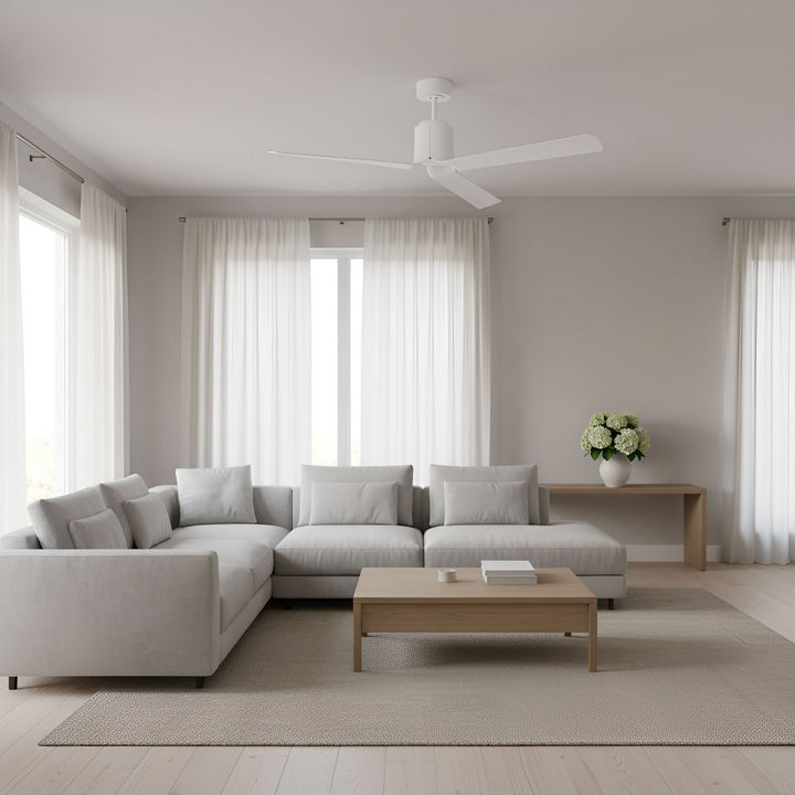 Visual Comfort Fan Canada - 3PESM66RZWD - 66" Ceiling Fan - Peel - Matte White