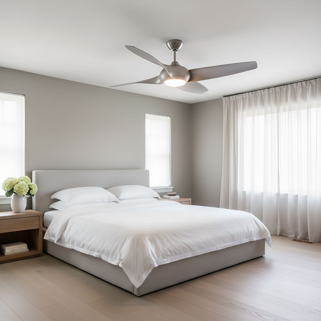 Visual Comfort Fan Canada - 3TNSM52BSD - 52" Ceiling Fan - Topan - Brushed Steel