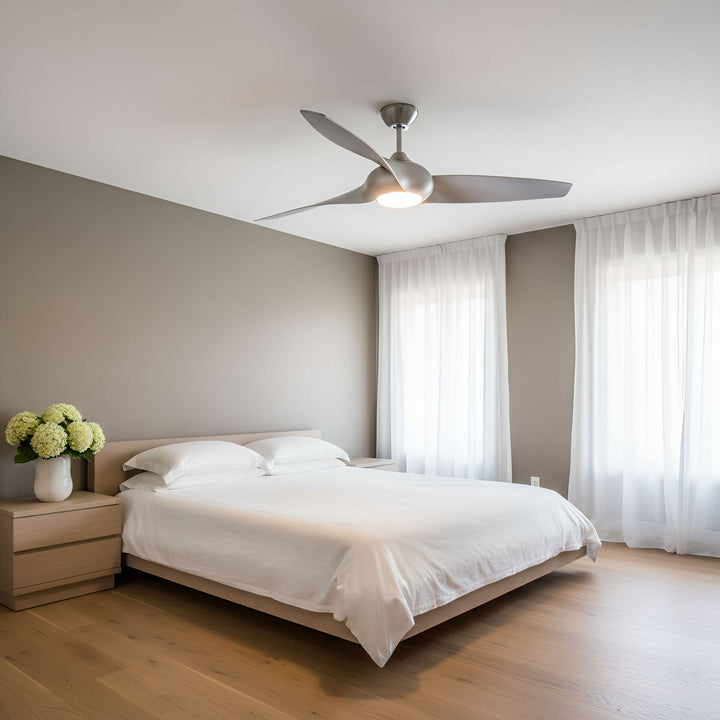 Visual Comfort Fan Canada - 3TNSM60BSD - 60" Ceiling Fan - Topan - Brushed Steel