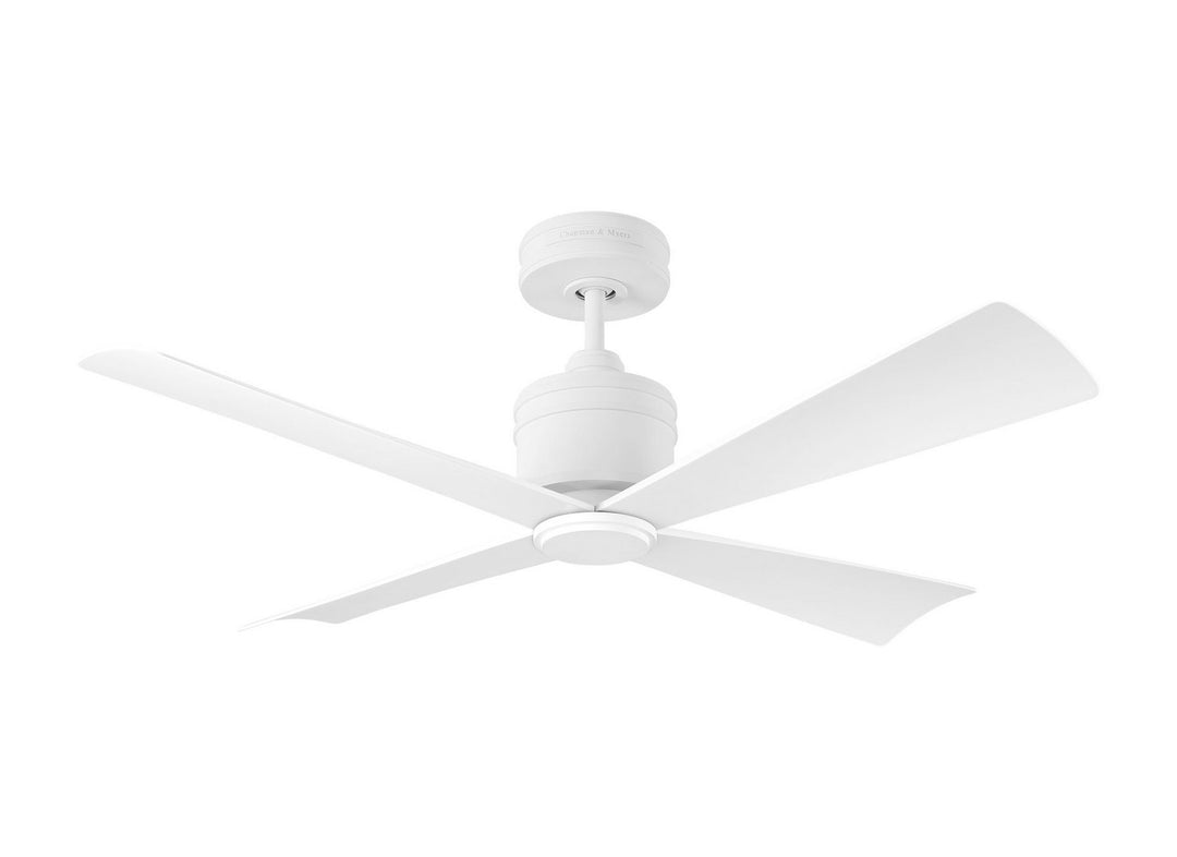 Visual Comfort Fan Canada - 4LNCR44RZW - 44" Ceiling Fan - Launceton - Matte White