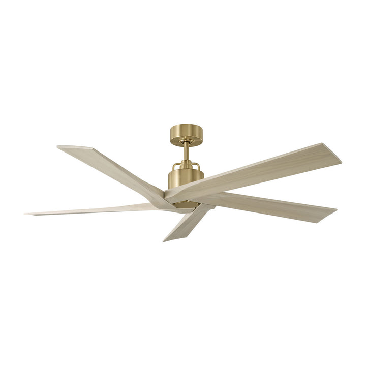 Visual Comfort Fan Canada - 5ASPR56BBSWWO - 56" Ceiling Fan - Aspen - Burnished Brass