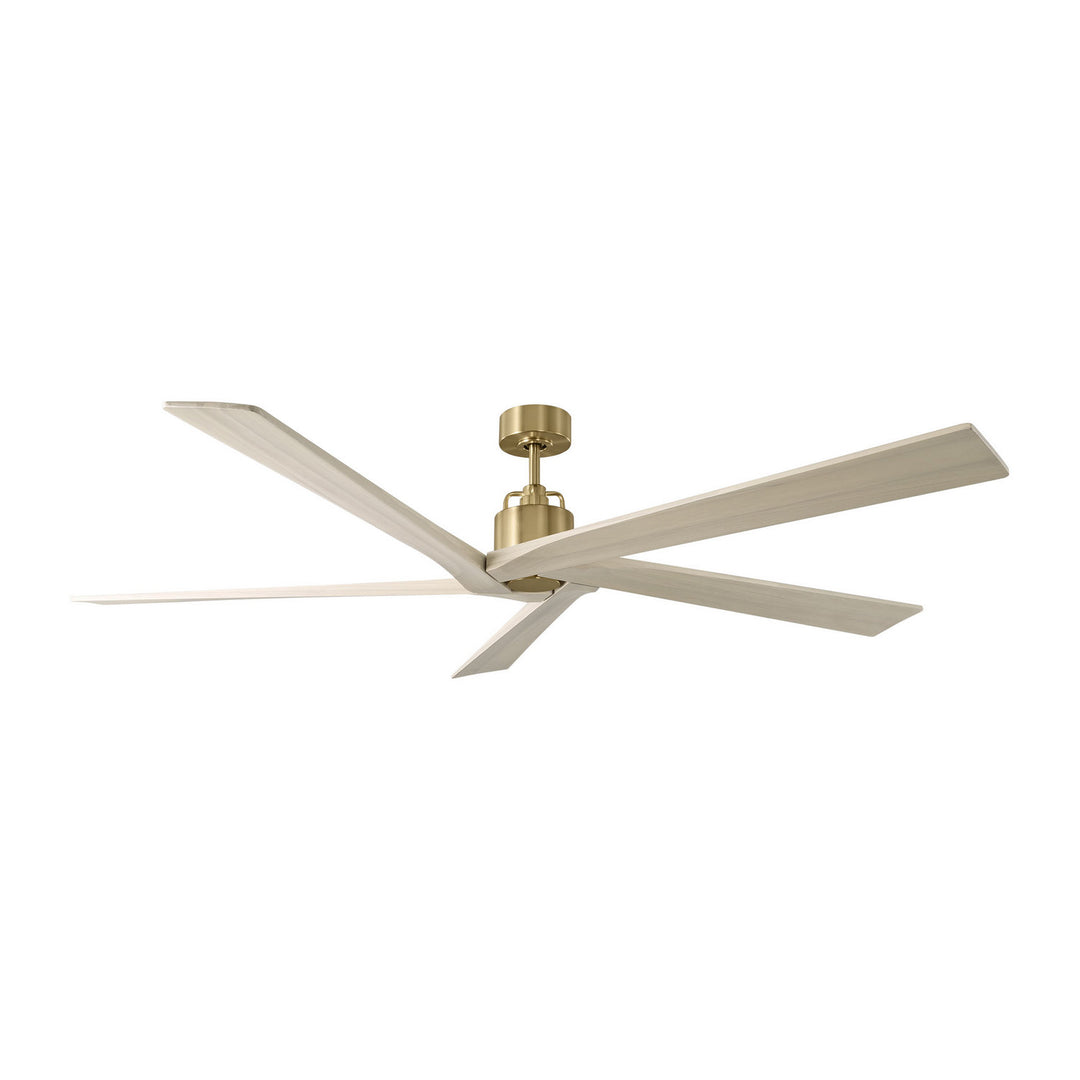 Visual Comfort Fan Canada - 5ASPR70BBSWWO - 70" Ceiling Fan - Aspen - Burnished Brass