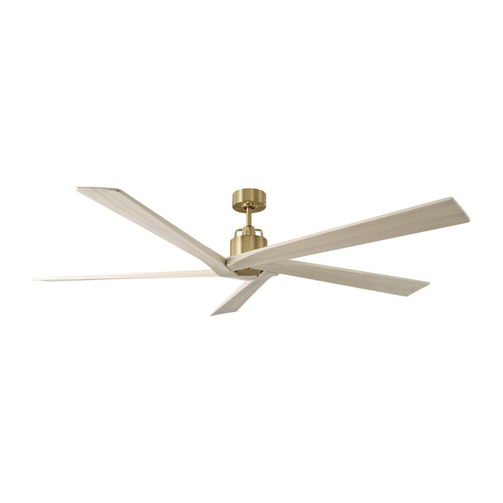 Visual Comfort Fan Canada - 5ASPR70BBSWWO - 70" Ceiling Fan - Aspen - Burnished Brass