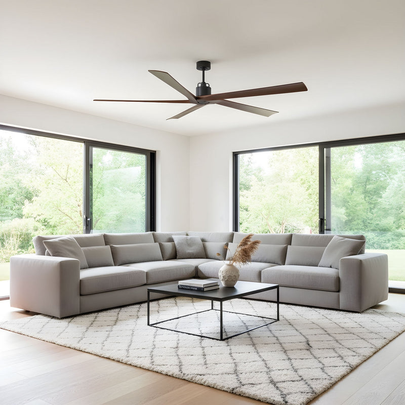 Visual Comfort Fan Canada - 5ASPR84AGP - 84" Ceiling Fan - Aspen - Aged Pewter