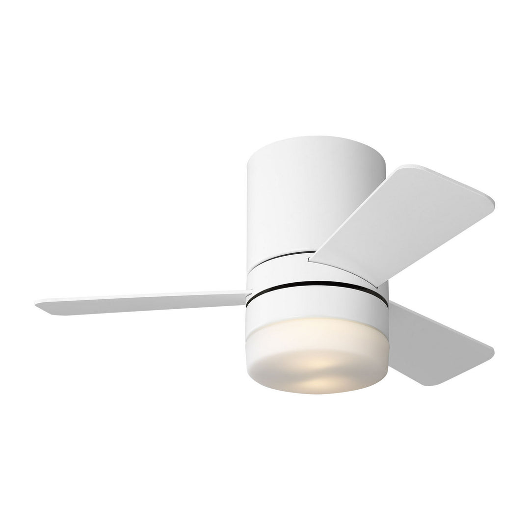 Generation Lighting Canada - 3ERHR32RZWD - 32"Ceiling Fan - Era 32 Hugger LED - Matte White