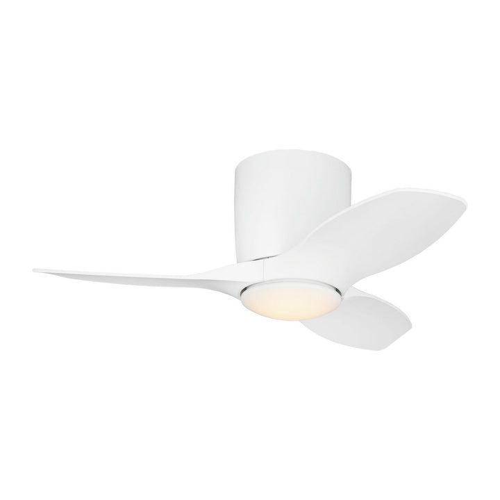Generation Lighting Canada - 3TTHR32RZWD - 32"Ceiling Fan - Titus 32 Hugger LED - Matte White