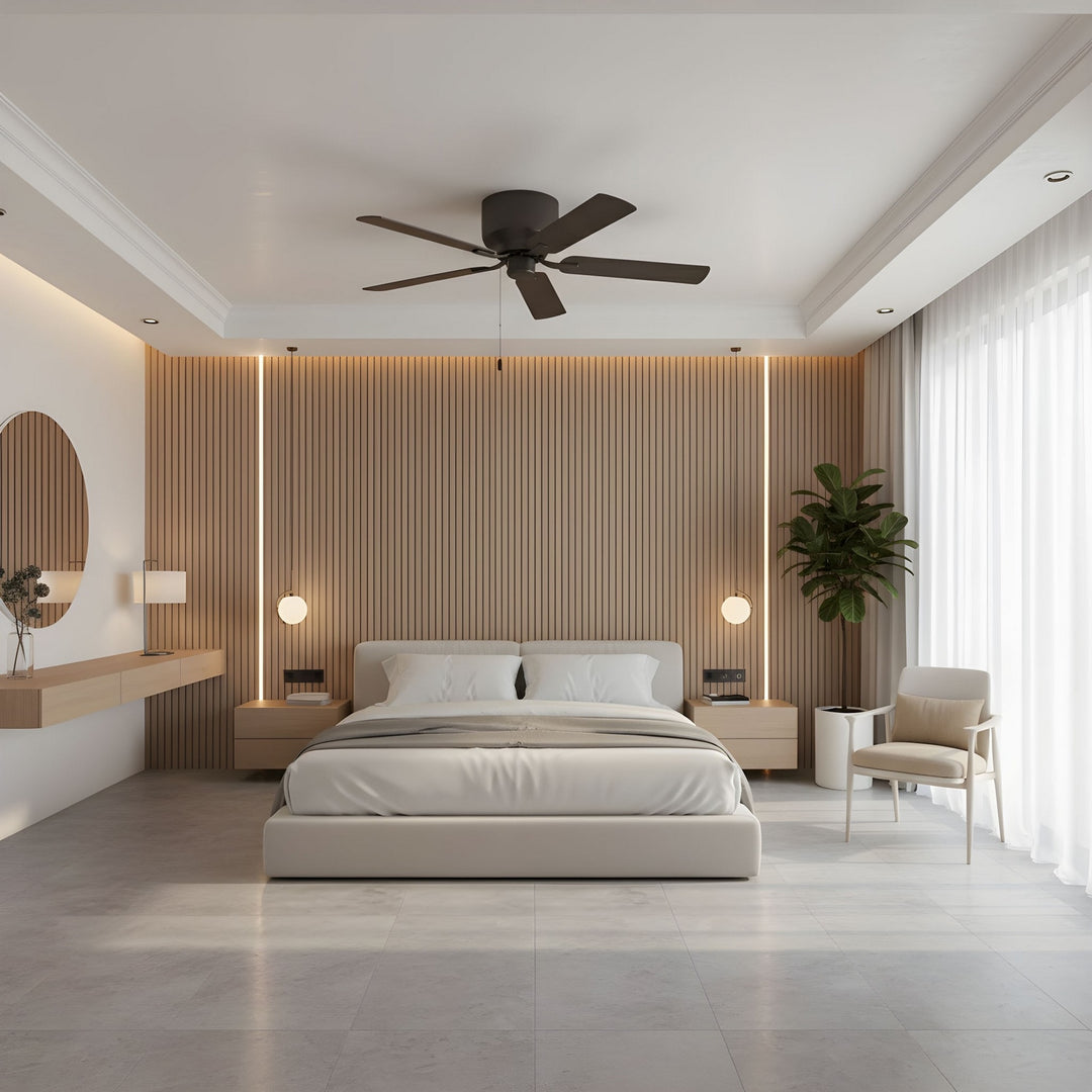 Generation Lighting Canada - 5LDH52BZ - 52"Ceiling Fan - Linden 52 Hugger - Bronze