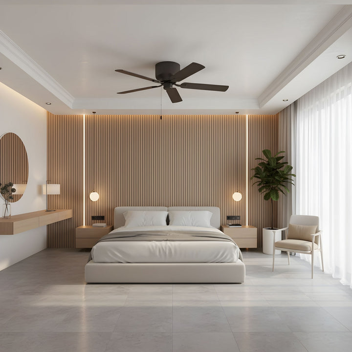 Generation Lighting Canada - 5LDH52BZ - 52"Ceiling Fan - Linden 52 Hugger - Bronze