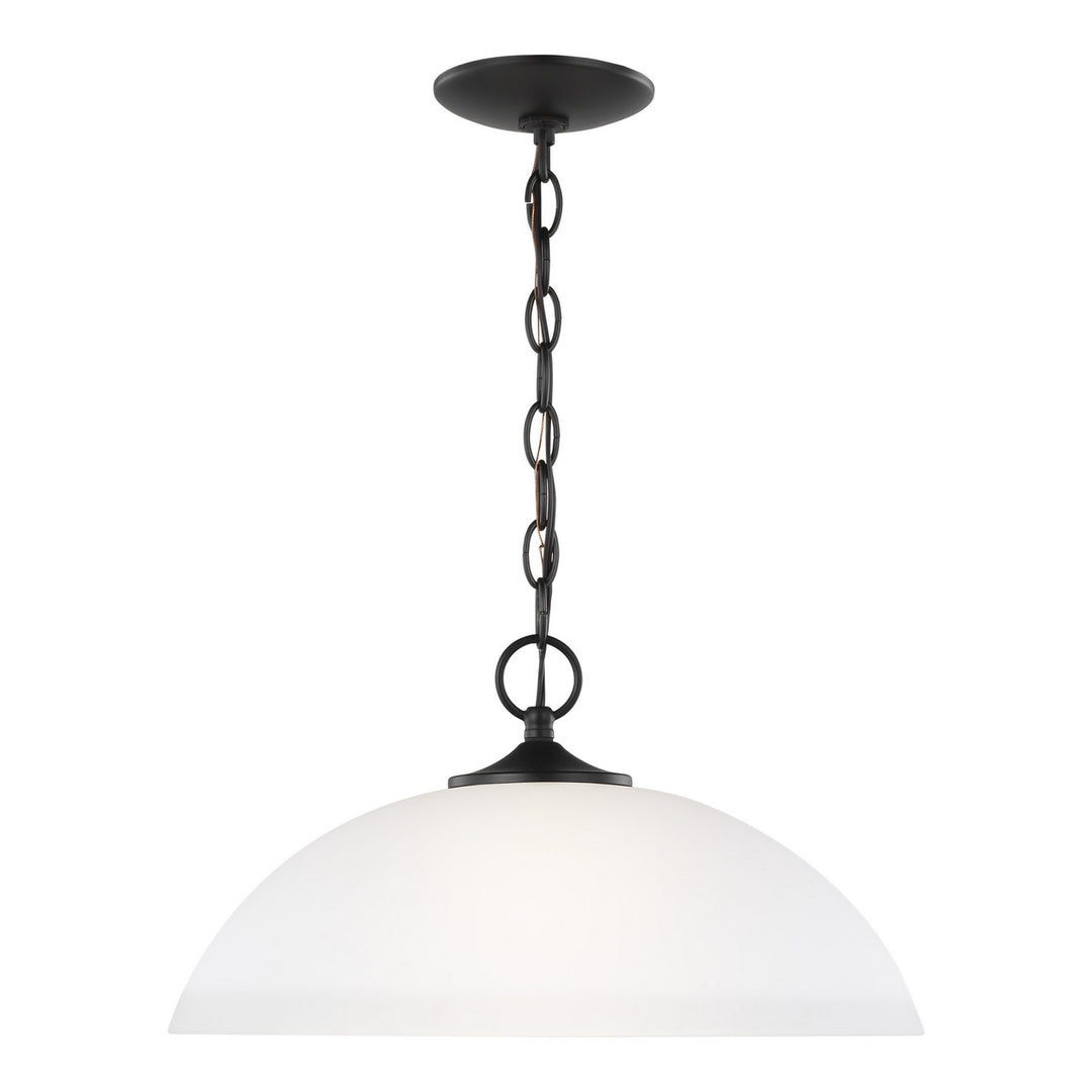 Generation Lighting Canada - 6516501EN3-112 - One Light Pendant - Geary - Midnight Black