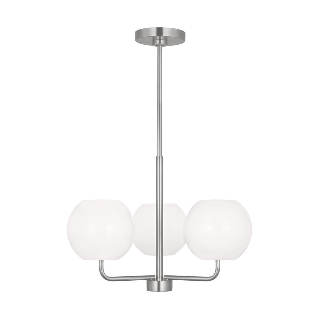 Generation Lighting Canada - GLC1043EN3/BS - Three Light Chandelier - Rory - Brushed Steel