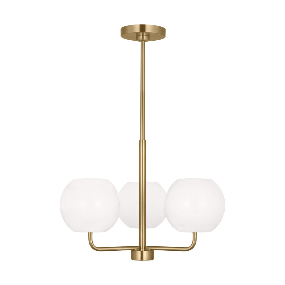 Generation Lighting Canada - GLC1043EN3/SB - Three Light Chandelier - Rory - Satin Brass