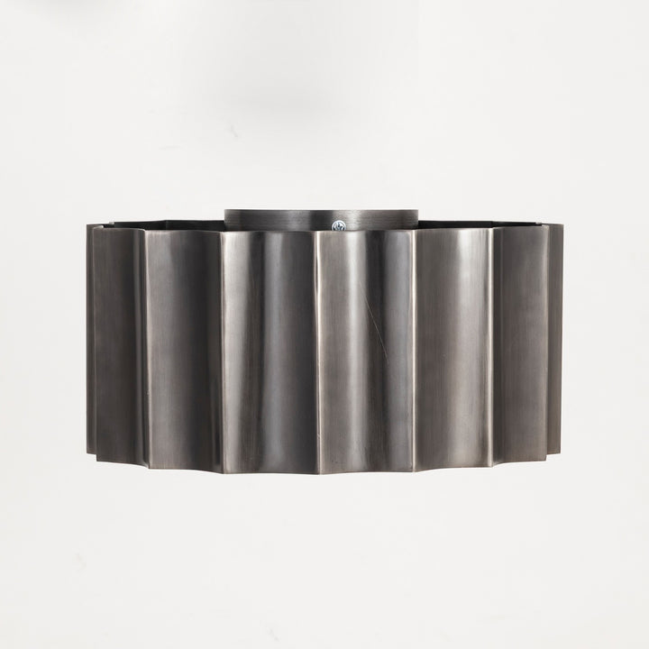 Maxim - 39130GMGLD - Two Light Flush Mount - Allegra - Gunmetal / Gold