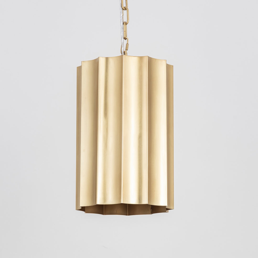 Maxim - 39131WBR - One Light Mini Pendant - Allegra - Weathered Brass