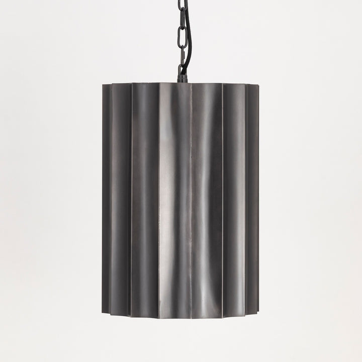 Maxim - 39132GMGLD - One Light Pendant - Allegra - Gunmetal / Gold