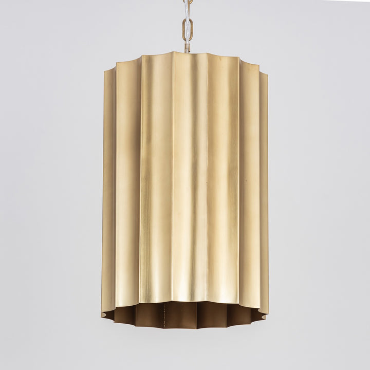 Maxim - 39132WBR - One Light Pendant - Allegra - Weathered Brass