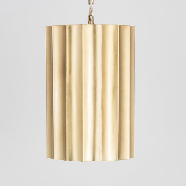 Maxim - 39132WBR - One Light Pendant - Allegra - Weathered Brass