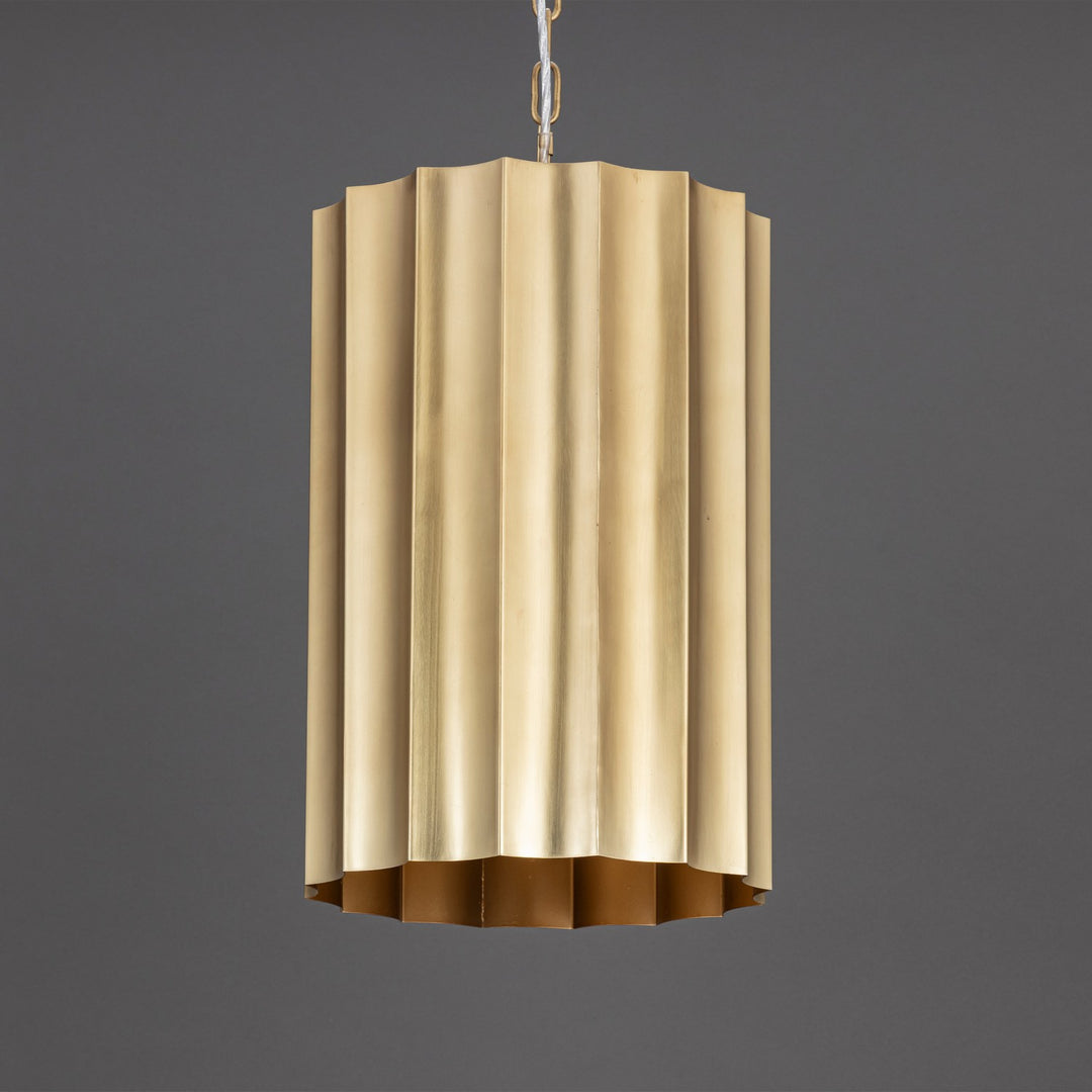 Maxim - 39132WBR - One Light Pendant - Allegra - Weathered Brass