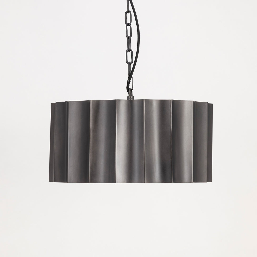 Maxim - 39133GMGLD - One Light Pendant - Allegra - Gunmetal / Gold
