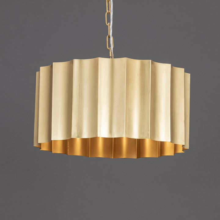Maxim - 39133WBR - One Light Pendant - Allegra - Weathered Brass