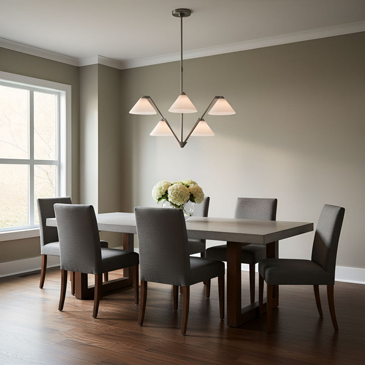 Generation Lighting Canada - GLC1255BS - Chandelier - Werley - Brushed Nickel
