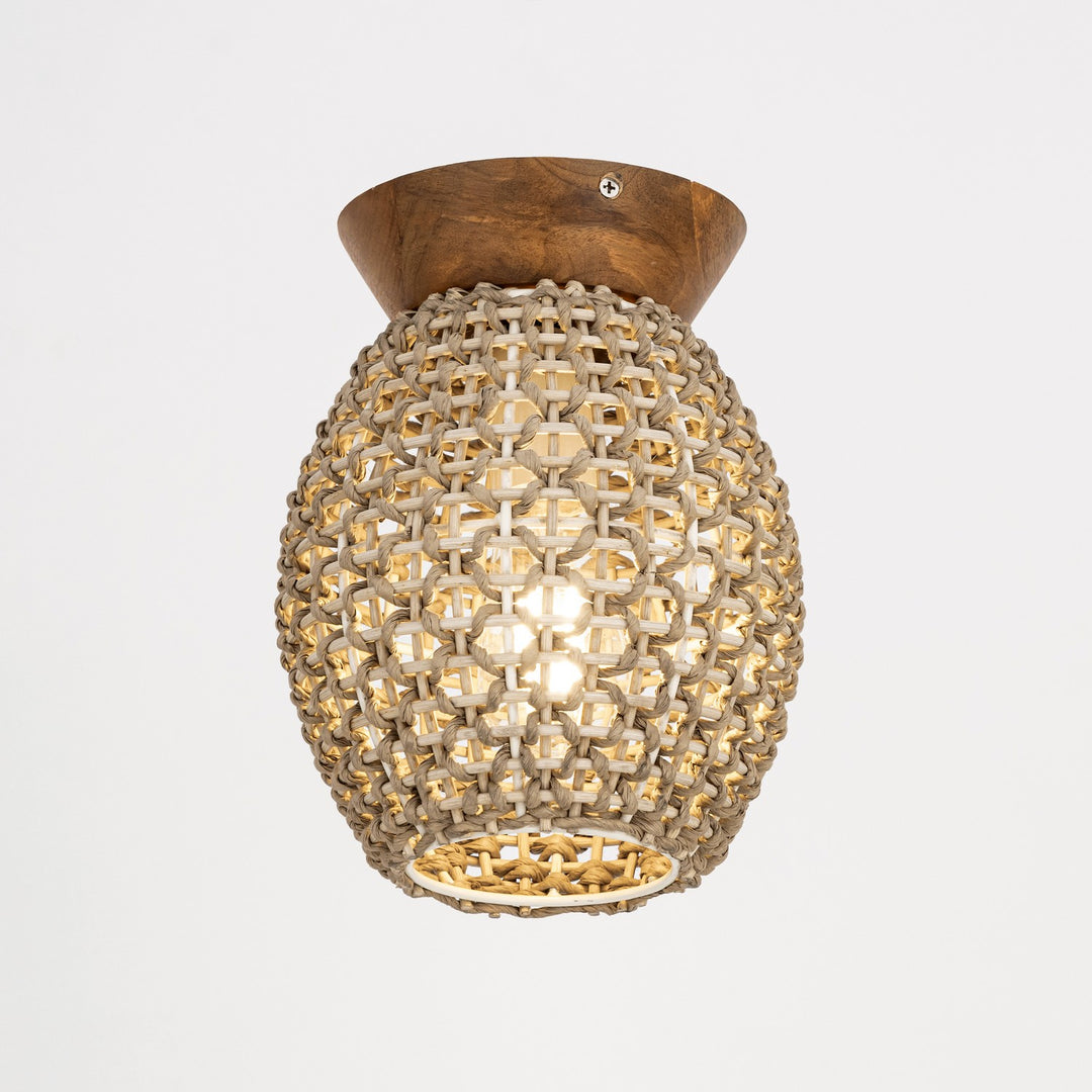 Maxim - 14920NA - One Light Flush Mount - Cotswold