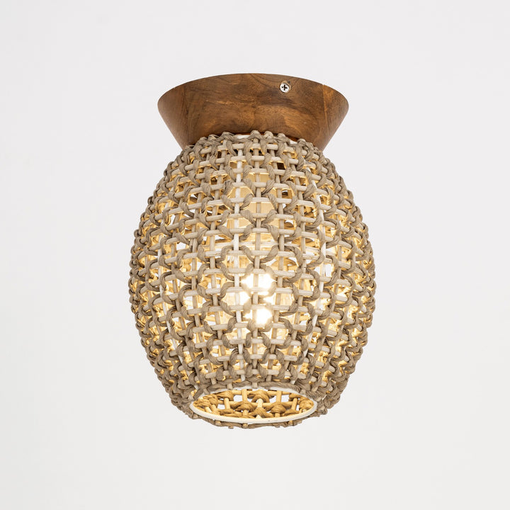Maxim - 14920NA - One Light Flush Mount - Cotswold