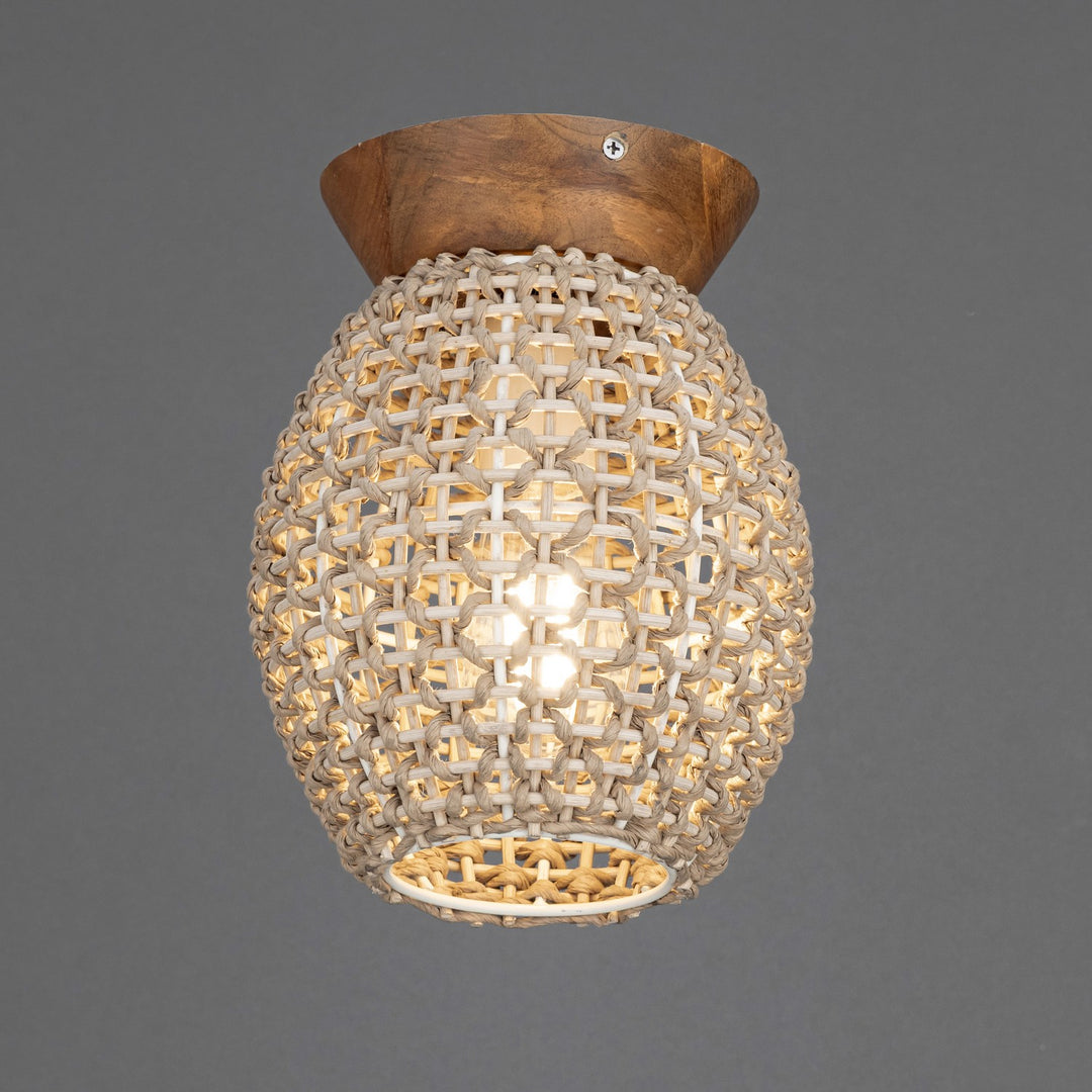 Maxim - 14920NA - One Light Flush Mount - Cotswold