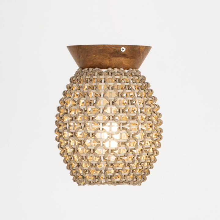 Maxim - 14920NA - One Light Flush Mount - Cotswold