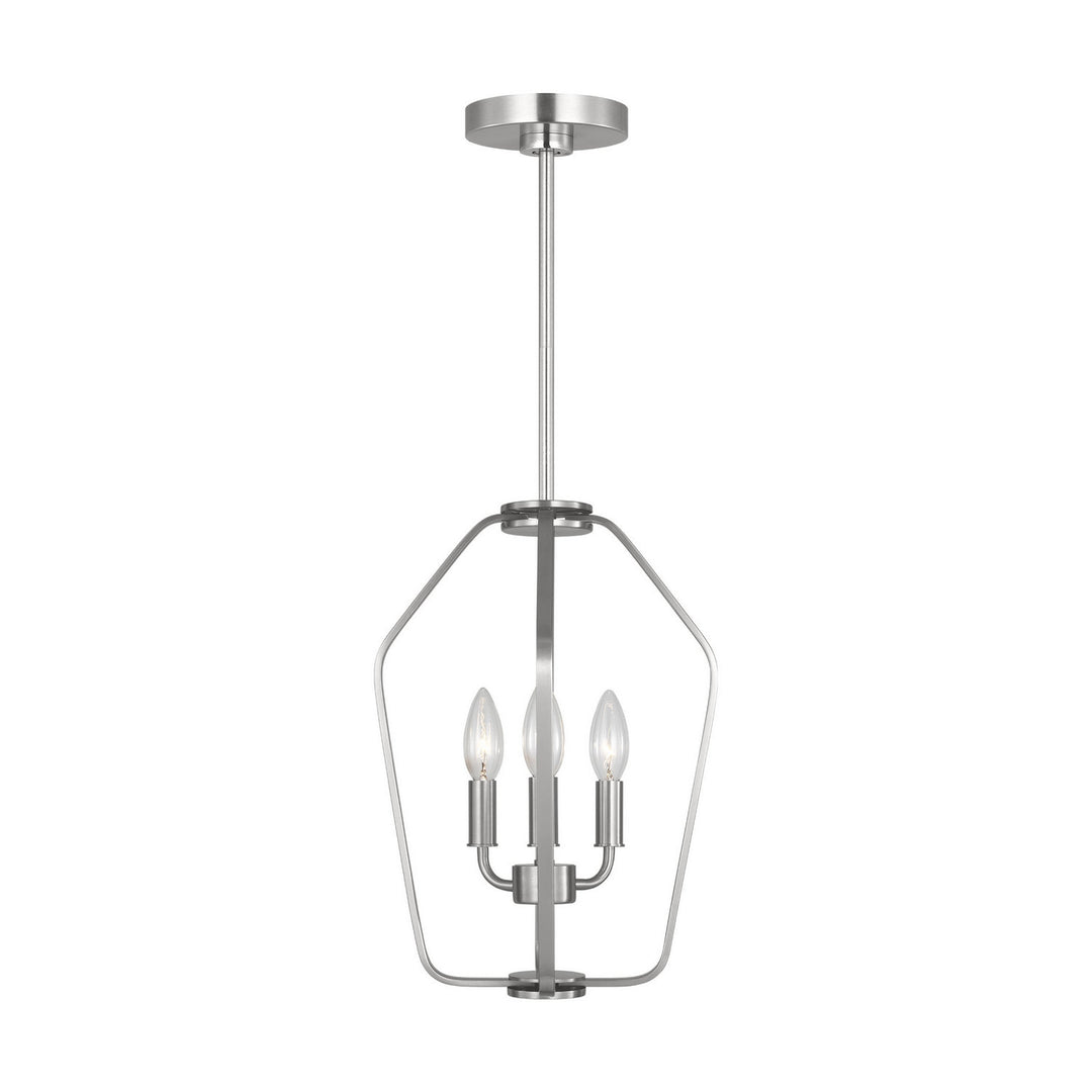 Generation Lighting Canada - GLC1283BS - Three Light Chandelier - Kennan - Brushed Nickel