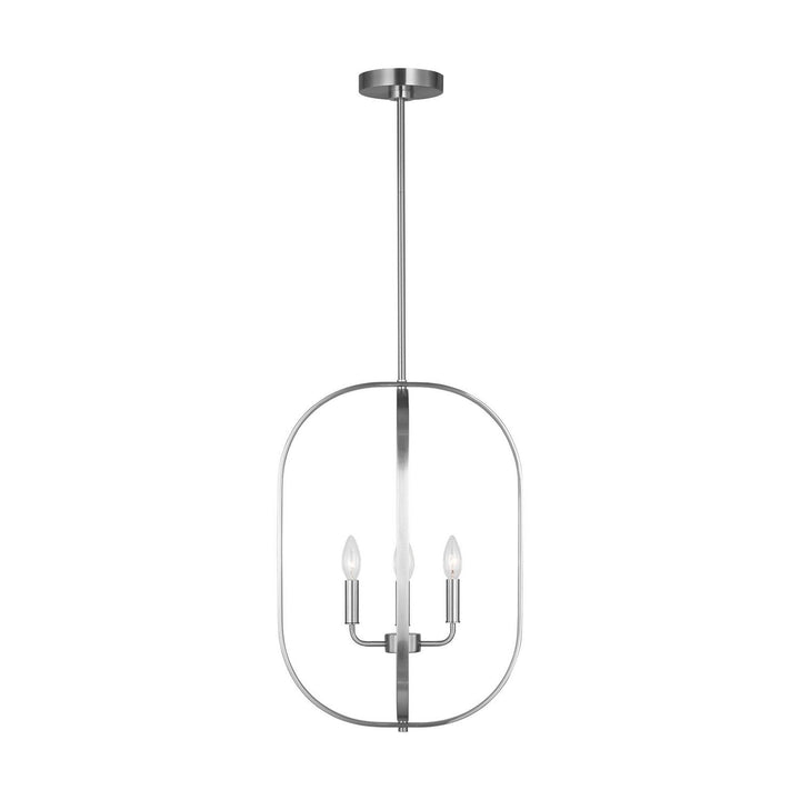 Generation Lighting Canada - GLC1304BS - Four Light Chandelier - Loretto - Brushed Nickel