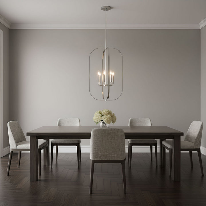 Generation Lighting Canada - GLC1316BS - Six Light Chandelier - Loretto - Brushed Nickel