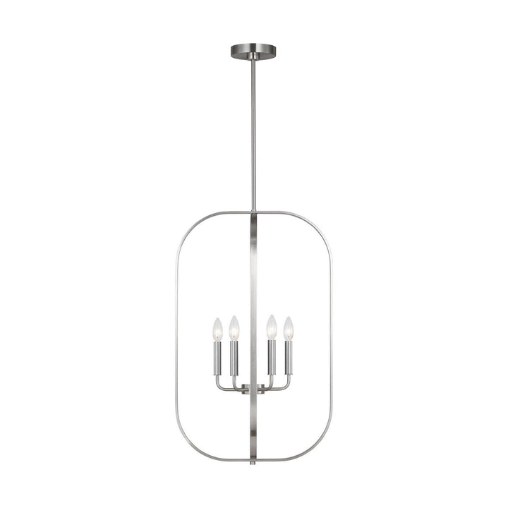 Generation Lighting Canada - GLC1316BS - Six Light Chandelier - Loretto - Brushed Nickel