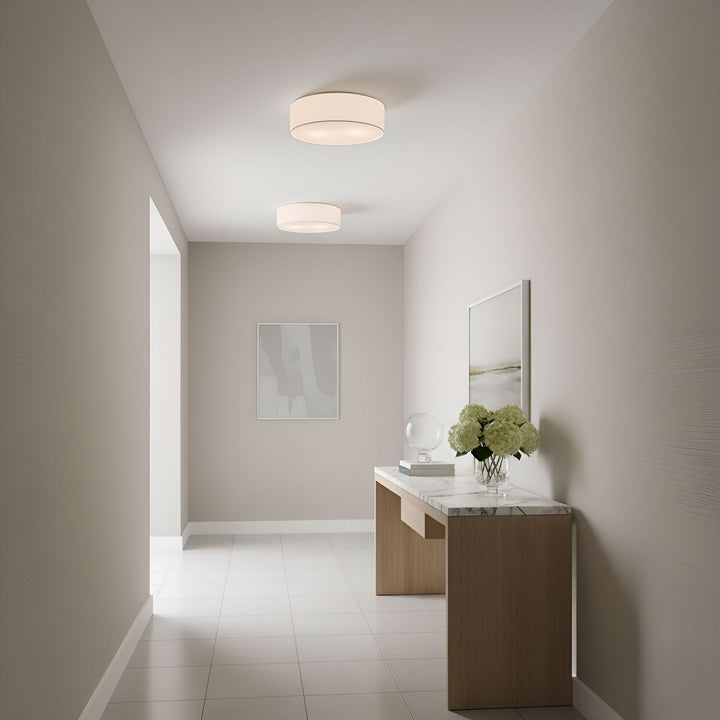 Generation Lighting Canada - GLF1002MWT - Flush Mount - Larson - Matte White