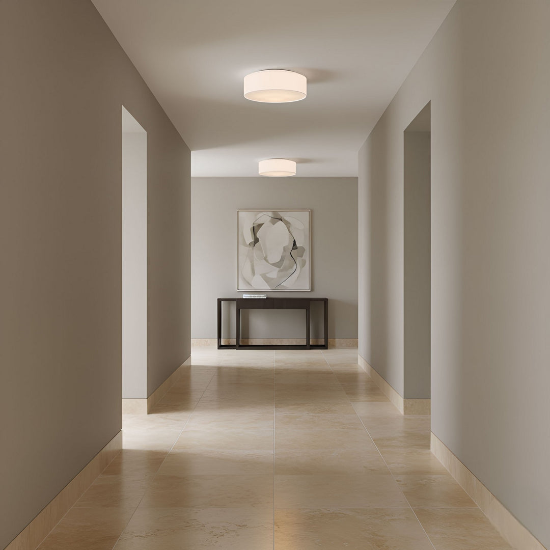 Generation Lighting Canada - GLF1013MWT - Flush Mount - Larson - Matte White