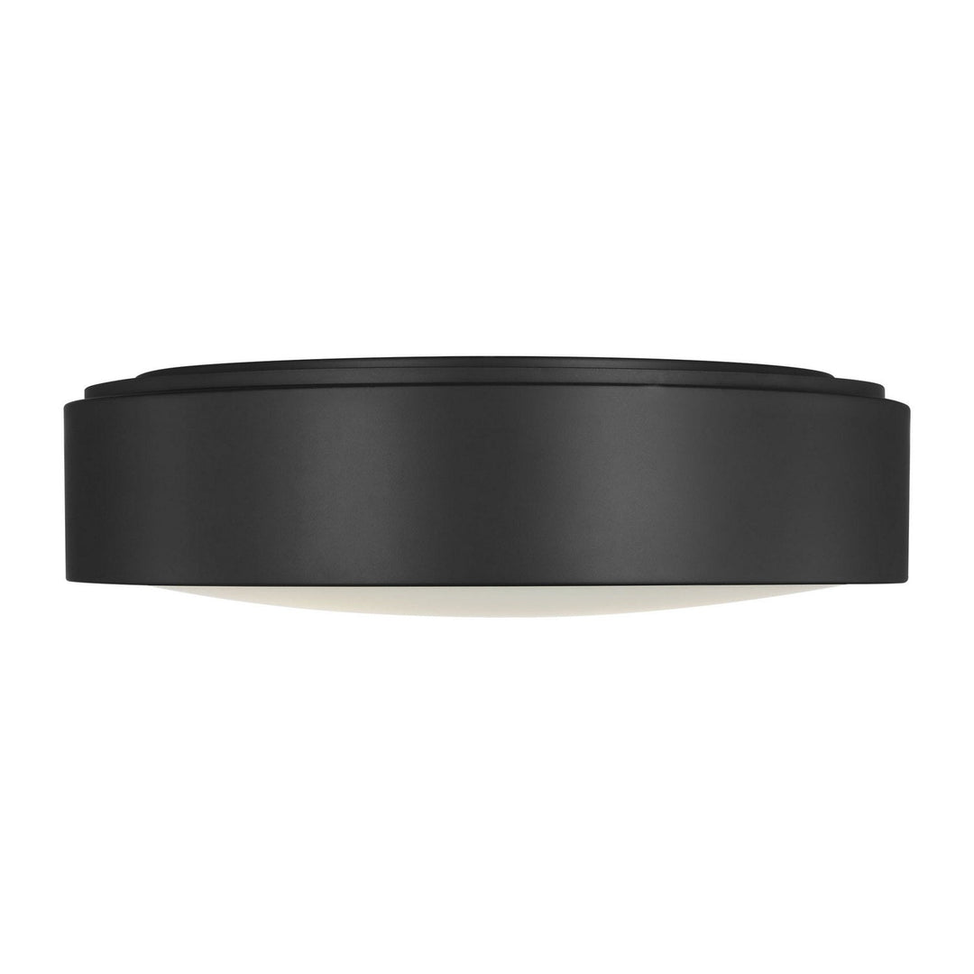 Generation Lighting Canada - GLF1053MBK - Flush Mount - Albee - Midnight Black