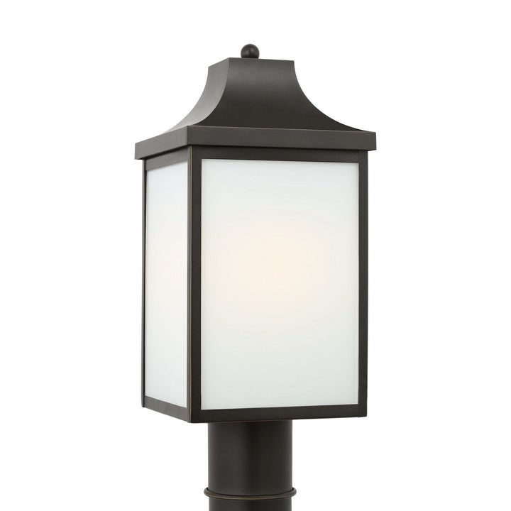 Generation Lighting Canada - GLO1051EN3/ANBZ - One Light Post Lantern - Saybrook - Antique Bronze