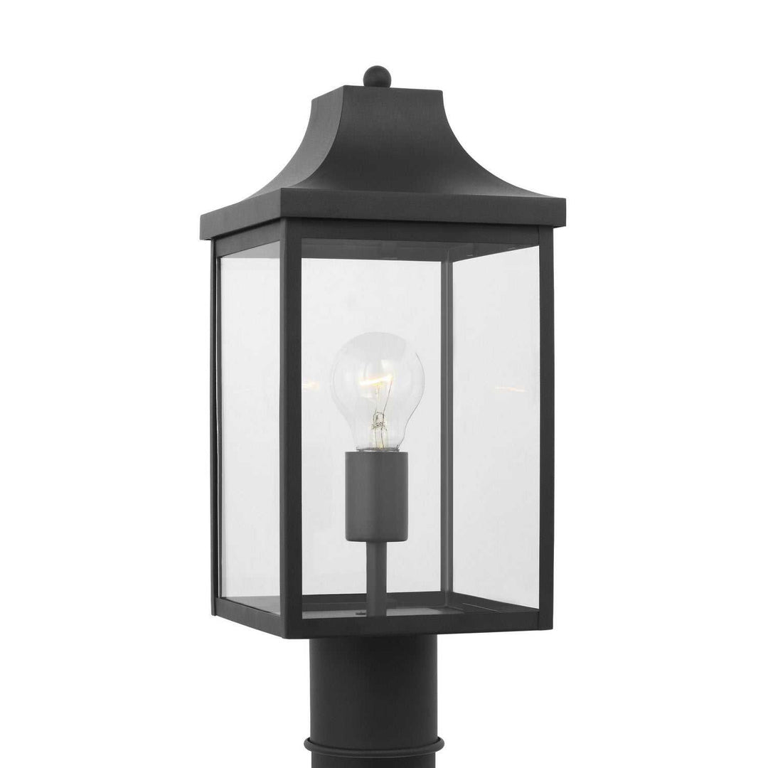 Generation Lighting Canada - GLO1051EN3/TXB - One Light Post Lantern - Saybrook - Textured Black