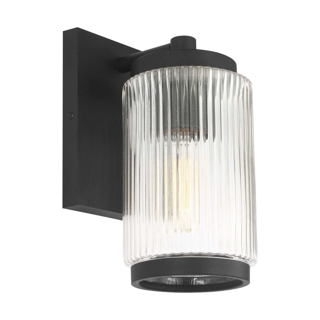 Generation Lighting Canada - GLO1061TXB - One Light Outdoor Wall Lantern - Ronde - Textured Black