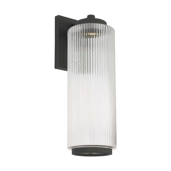 Generation Lighting Canada - GLO1081DL-TXB - One Light Outdoor Wall Lantern - Ronde - Textured Black