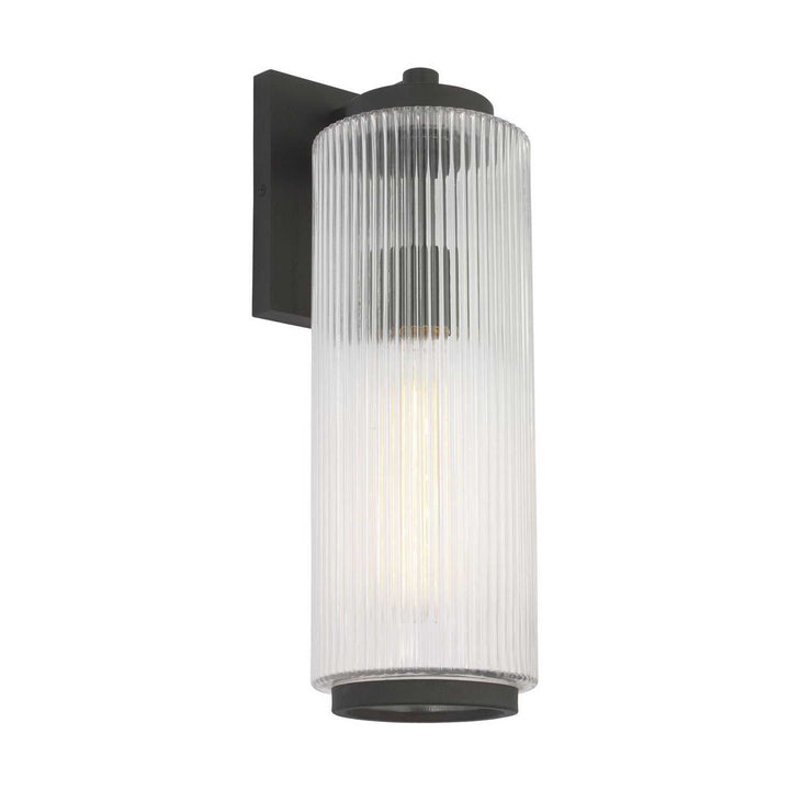 Generation Lighting Canada - GLO1081TXB - One Light Outdoor Wall Lantern - Ronde - Textured Black