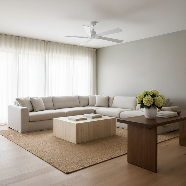 Visual Comfort Fan Canada - 5ASPCR70RZW - 70" Ceiling Fan - Aspen - Matte White