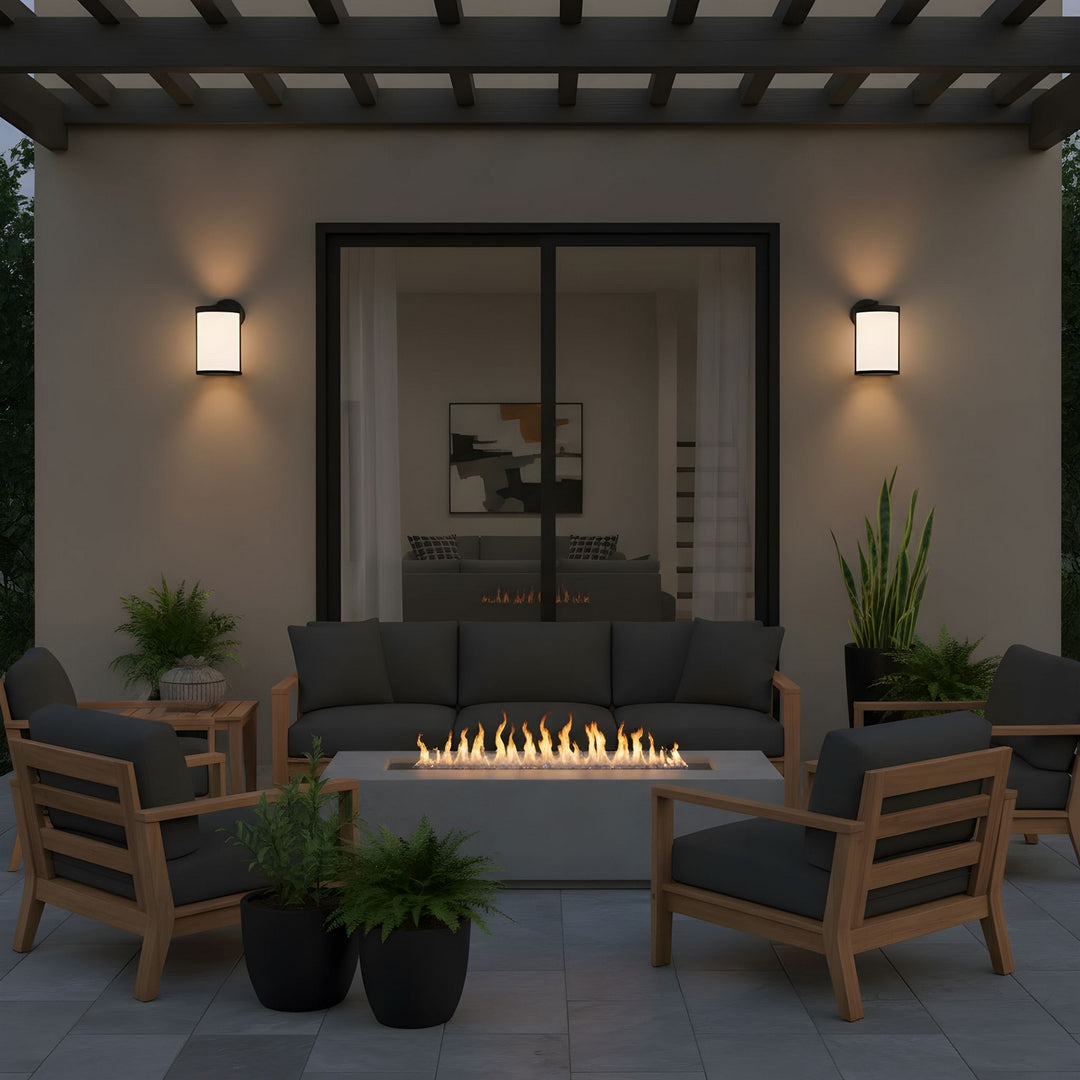 Generation Lighting Canada - GLO1101OE-TXB - Lantern - Luning - Textured Black