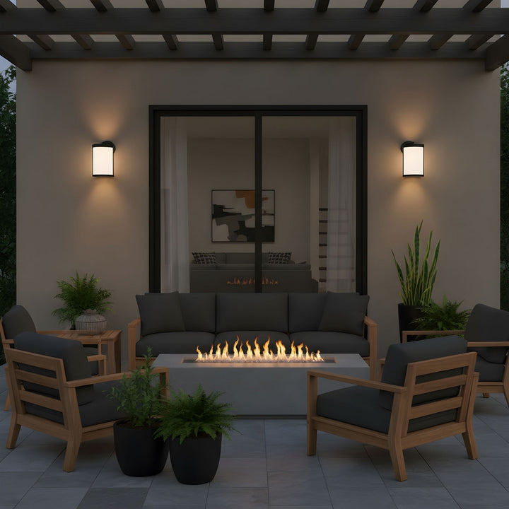 Generation Lighting Canada - GLO1101OE-TXB - Lantern - Luning - Textured Black