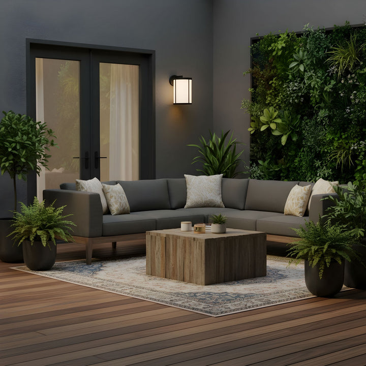 Generation Lighting Canada - GLO1111OE-TXB - Lantern - Luning - Textured Black