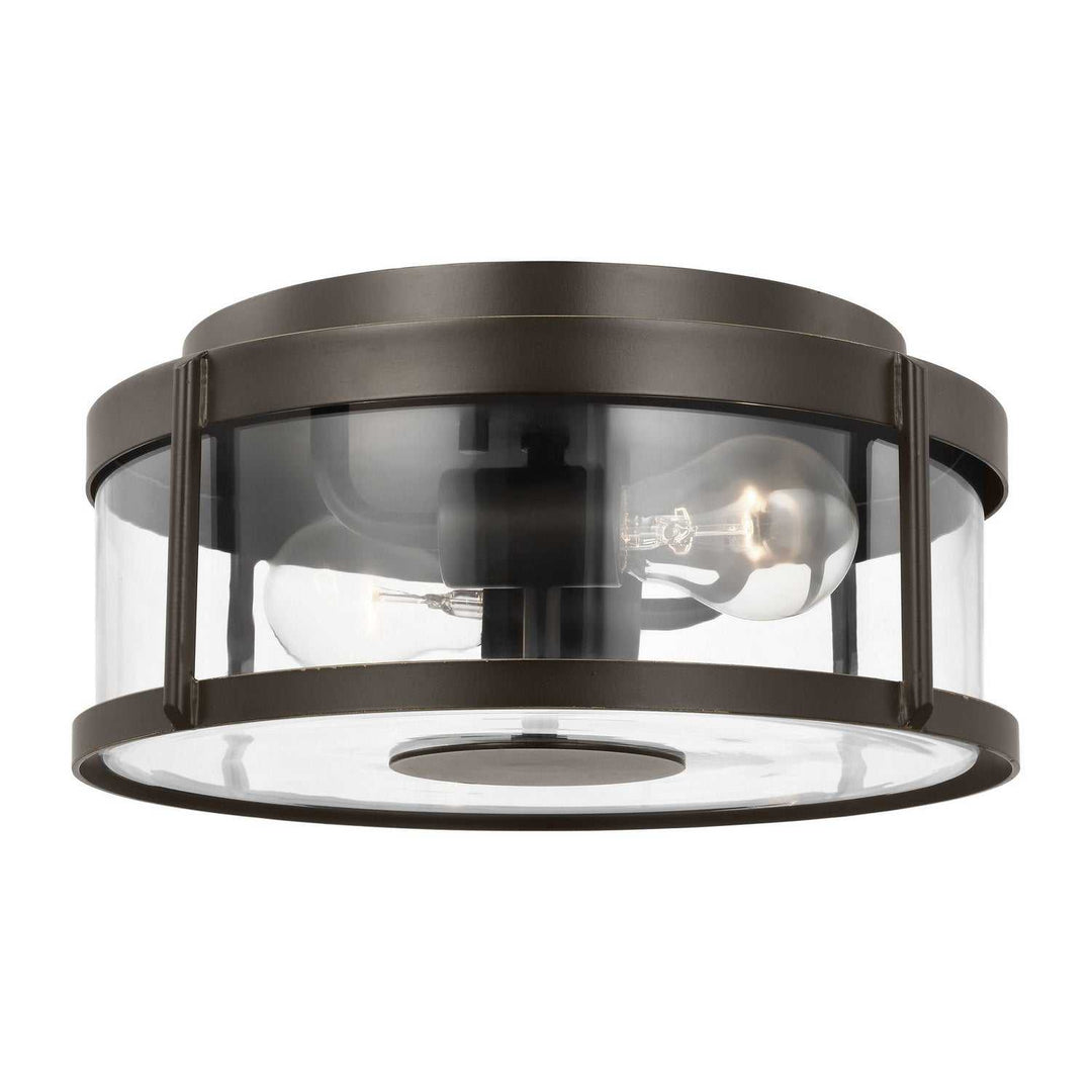 Generation Lighting Canada - GLO1132C-ANBZ - Flush Mount - Luning - Antique Bronze