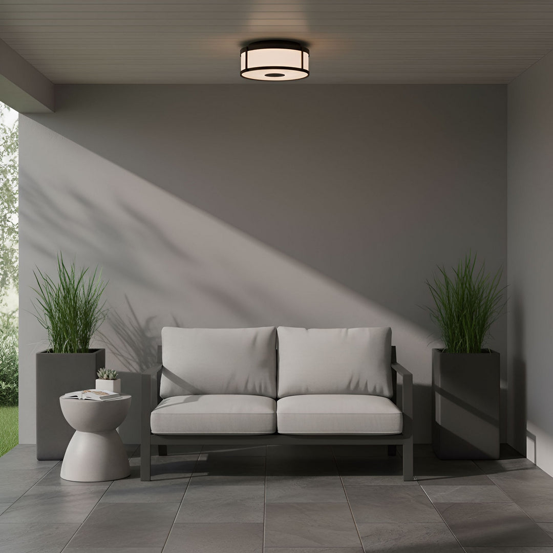 Generation Lighting Canada - GLO1132OE-ANBZ - Flush Mount - Luning - Antique Bronze