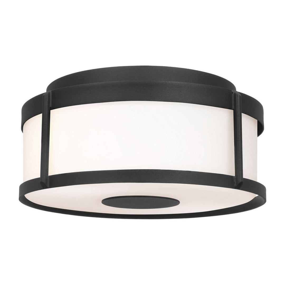 Generation Lighting Canada - GLO1132OE-TXB - Flush Mount - Luning - Textured Black