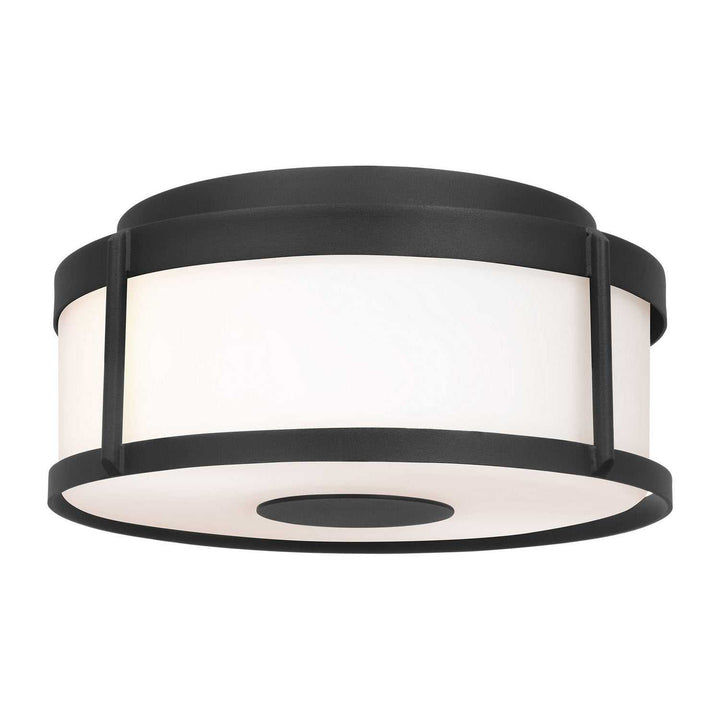 Generation Lighting Canada - GLO1132OE-TXB - Flush Mount - Luning - Textured Black