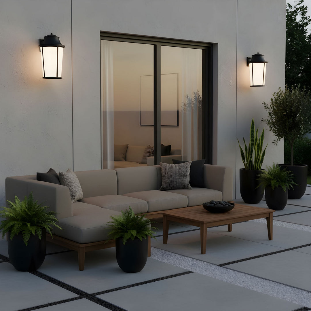 Generation Lighting Canada - GLO1181TXB - Lantern - Portola - Textured Black