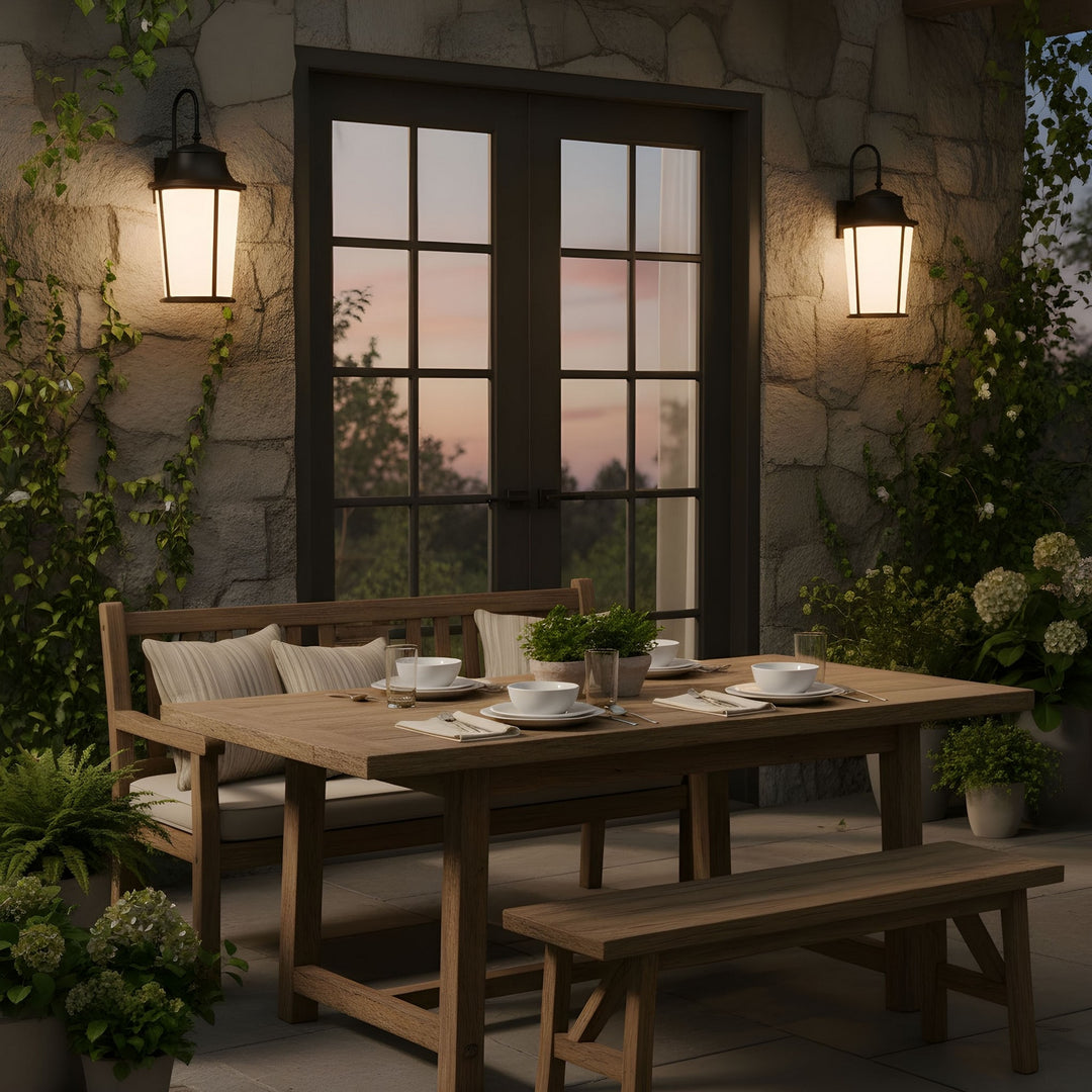 Generation Lighting Canada - GLO1191TXB - Lantern - Portola - Textured Black
